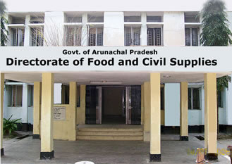 Welcome to the Official website of Department of Food and Civil Supplies, Govt. of Arunachal Pradesh
